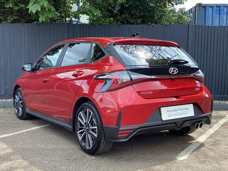 Used Hyundai i20 N Line 120 HP (88 kW) 2024 Red Hatchback