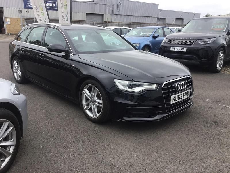 Used Audi A6 S-Line 2013 Black Estate