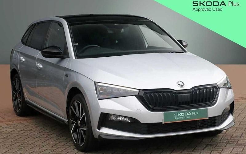 Used Skoda Scala Monte Carlo 110 HP (80 kW) 2023 Silver Hatchback