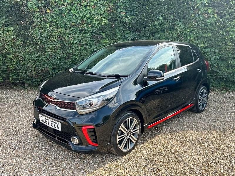 Used Kia Picanto GT-Line 66 HP (48 kW) 2017 Black Hatchback