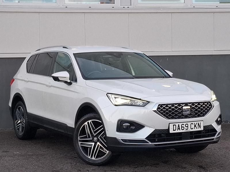 White Used 2019 Seat Tarraco 4Drive SUV | £19,798 (Fair price) - Image 1/4