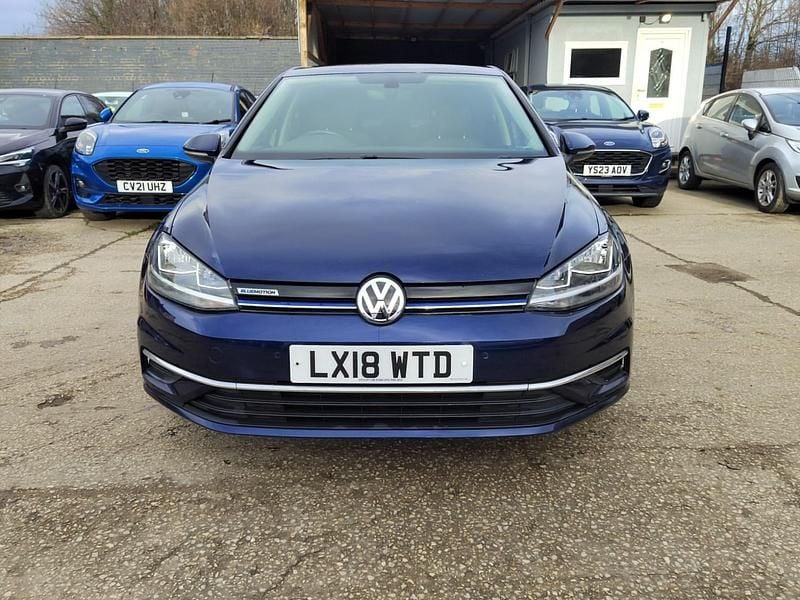 Used VW Golf VII SE 2018 Blue Hatchback