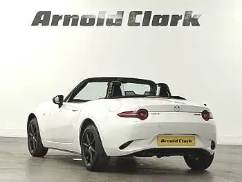 New Mazda MX5 Prime-Line 132 HP (97 kW) 2026 White Cabriolet
