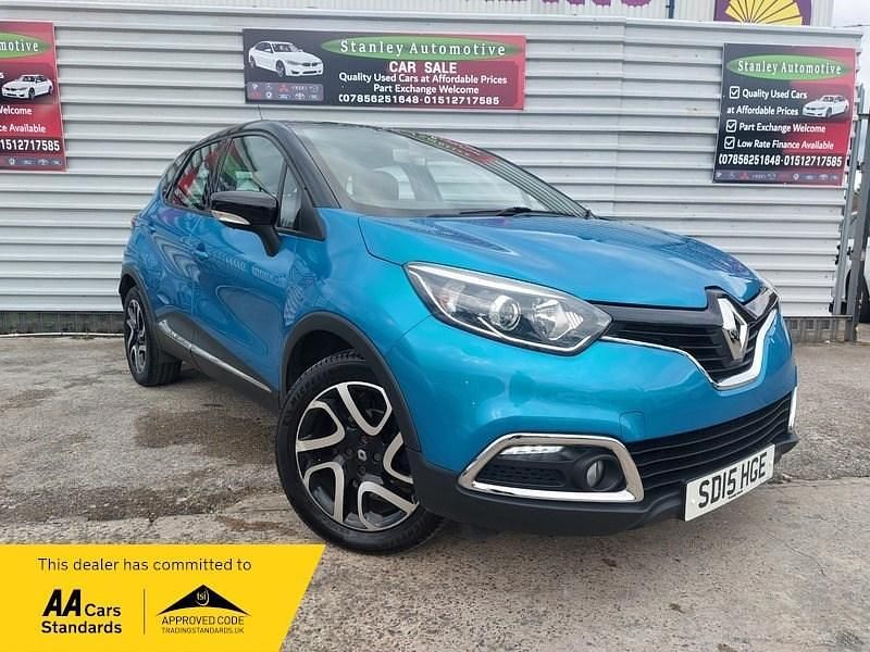 Blue/black Used 2015 Renault Captur Dynamique SUV | £5,850 (Good price) - Image 1/4