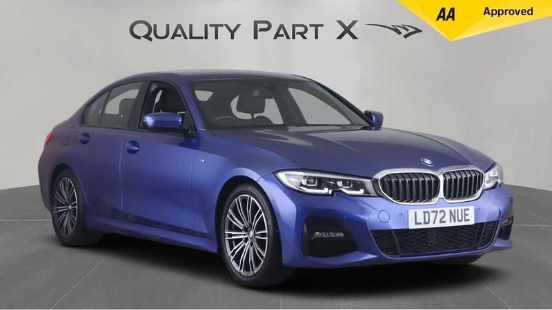 Blue Used 2022 BMW 318 M Sport Sedan | £17,850 - Image 1/4