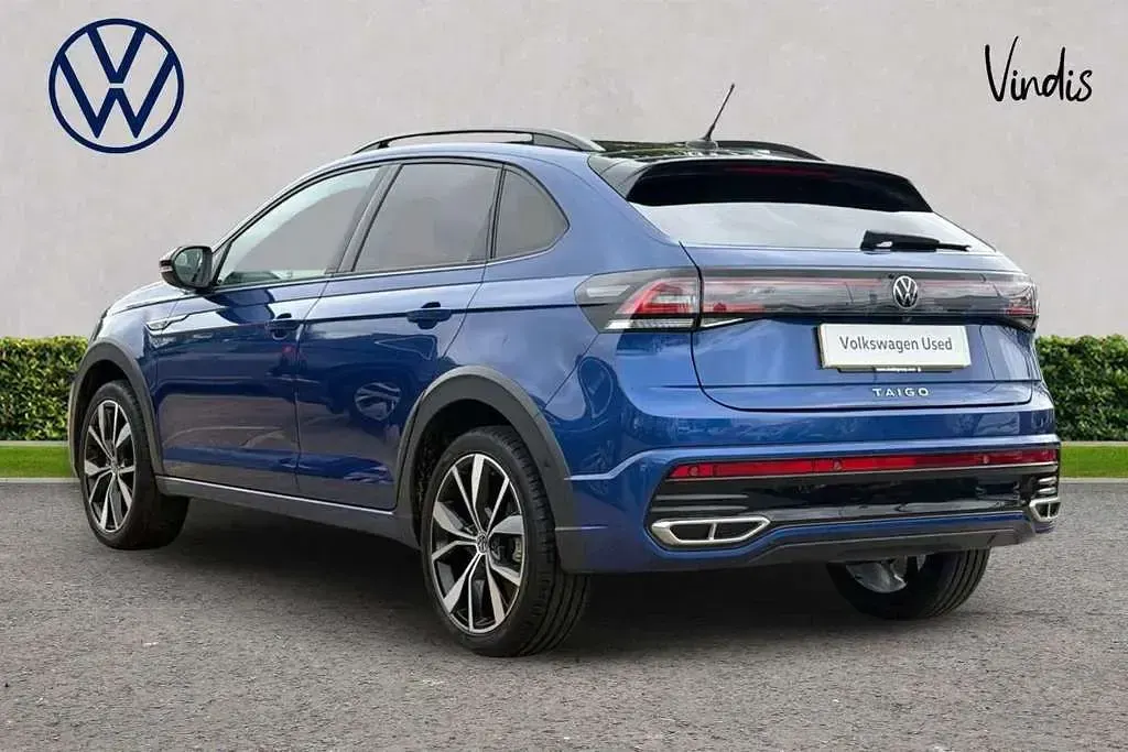 Used VW Taigo R-line 110 HP (80 kW) 2023 Blue SUV