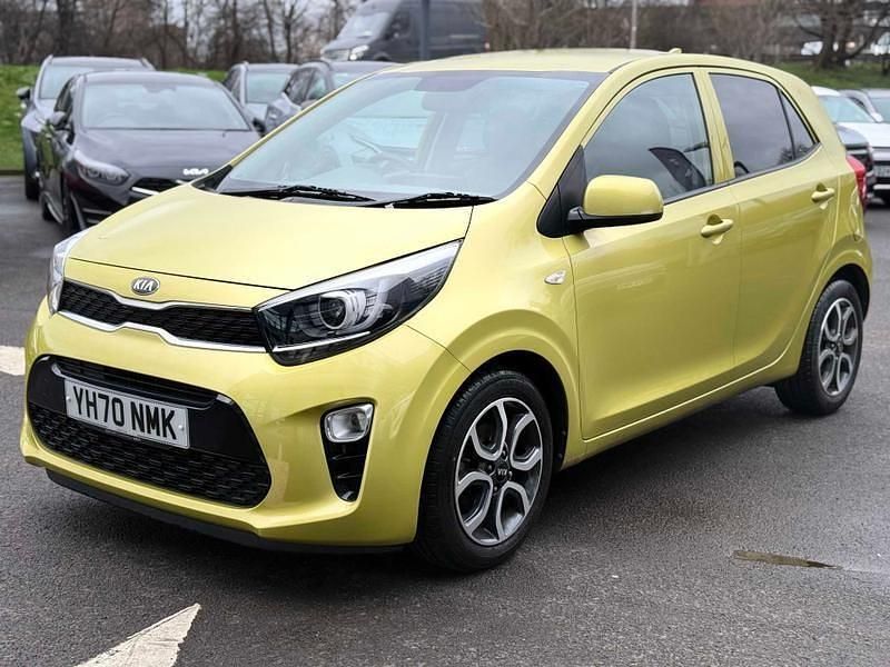 Used Kia Picanto 2020 Lime green Hatchback