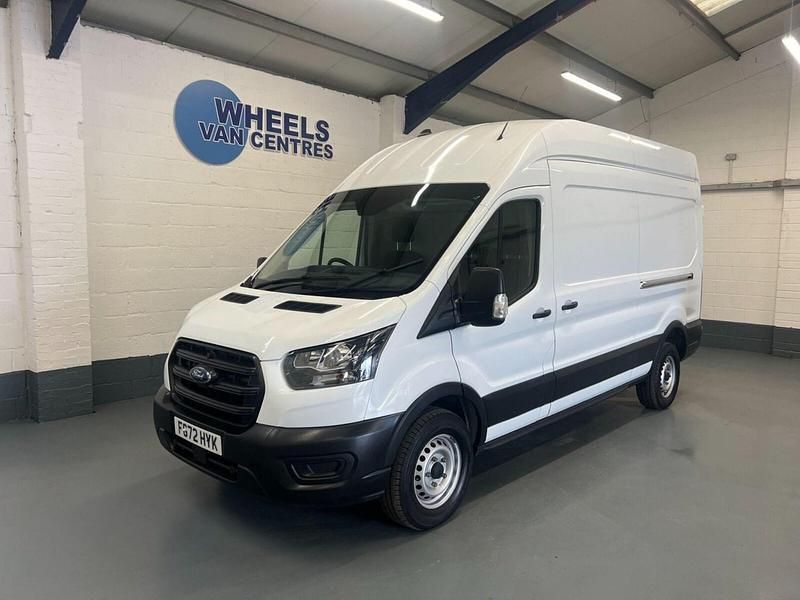 White Used 2022 Ford Transit S Van | £16,797 (Fair price) - Image 1/4