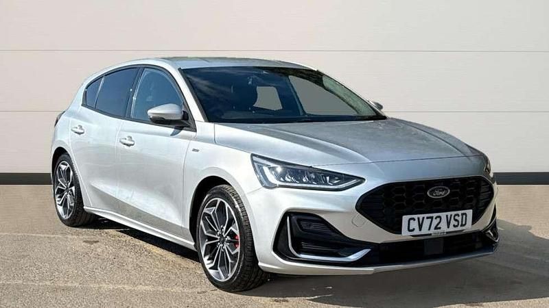 Silver Used 2022 Ford Focus ST-Line Hatchback | £17,531 (A bit pricey) - Image 1/4