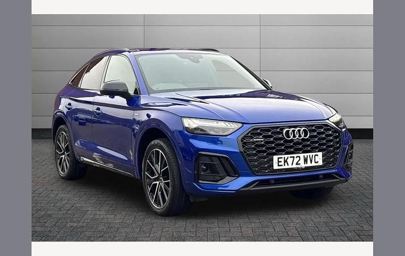 Used Audi Q5 Sportback Comfort 204 HP (150 kW) 2022 Blue SUV