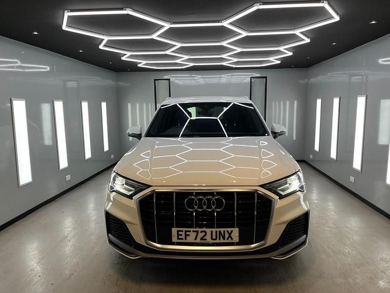 Used Audi Q7 S-Line 340 HP (250 kW) 2022 White SUV