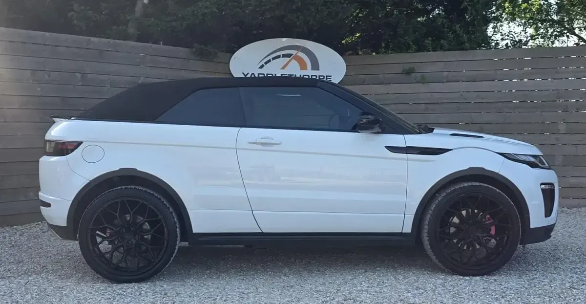 Used Land Rover Range Rover evoque HSE Dynamic 2016 White Cabriolet