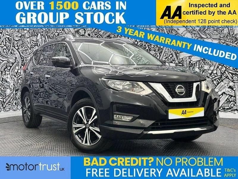 Black Used 2019 Nissan X-Trail N-Connecta SUV | £13,000 (Good price) - Image 1/2