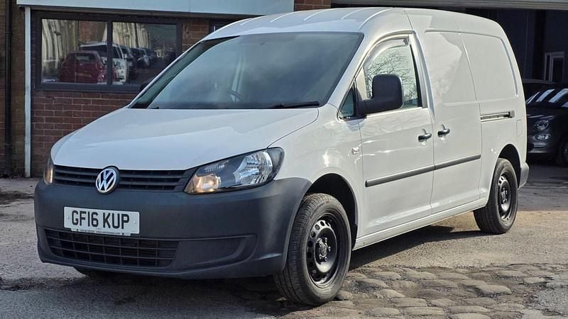 Used VW Caddy Startline 102 HP (75 kW) 2016 White MPV