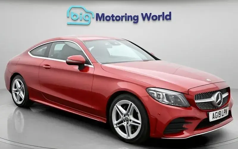 Second-hand Mercedes C200 AMG line 184 CP (135 kW) 2019 Coupe