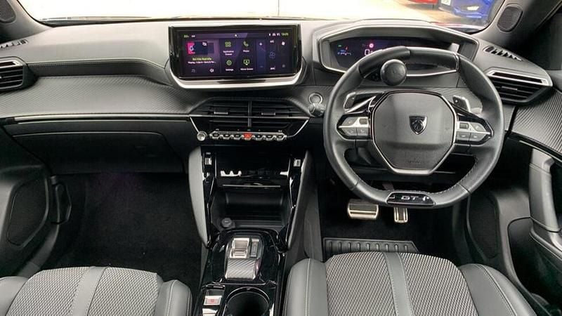 Black Used 2023 Peugeot 2008 GT SUV | £19,779 (Fair price) - Image 1/4