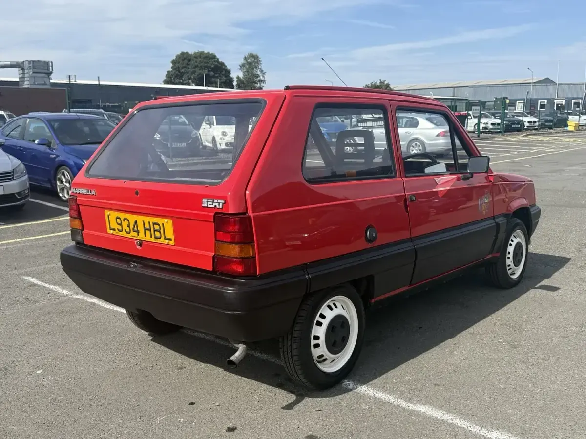 Used Seat Marbella 40 HP (29 kW) 1993 Red Hatchback