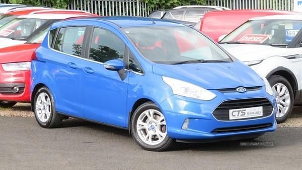 Blue Used 2012 Ford B-MAX Zetec MPV | £3,975 (Fair price) - Image 1/4