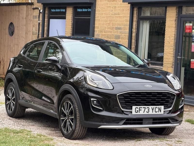 Black Used 2023 Ford Puma Titanium Hatchback | £9,990 - Image 1/4
