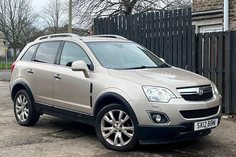Used Vauxhall Antara 2012 Yellow SUV