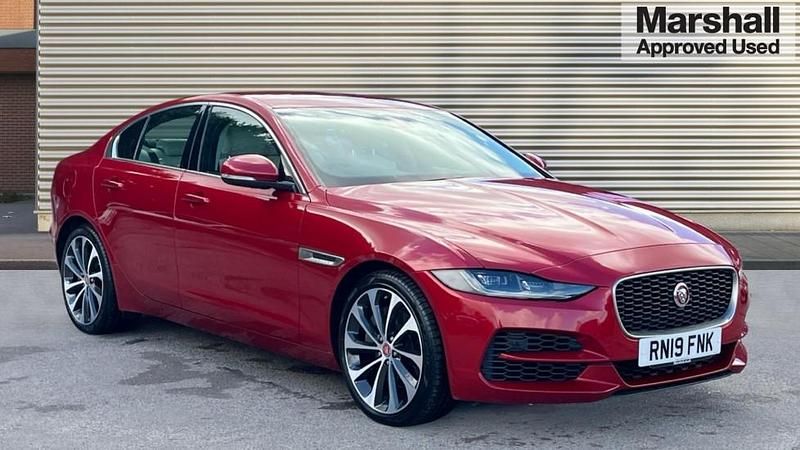 Used Jaguar XE S 249 HP (183 kW) 2019 Red Sedan