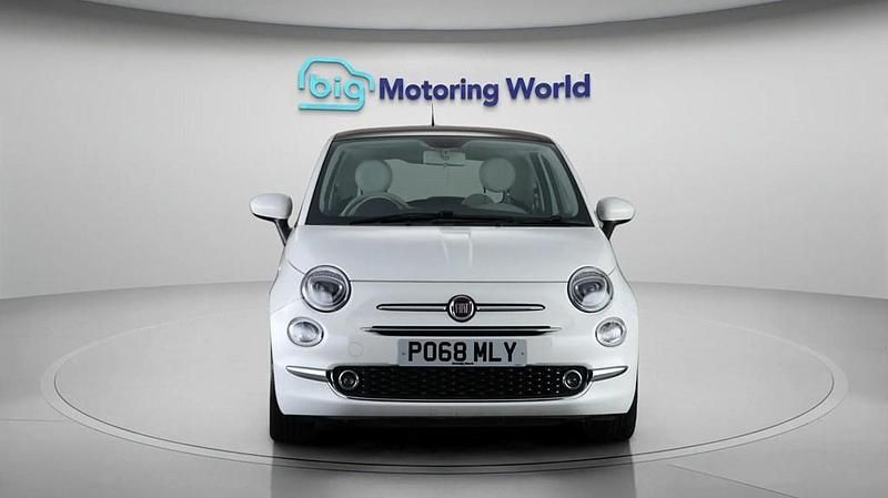 Used Fiat 500 Lounge 69 HP (50 kW) 2018 White Hatchback
