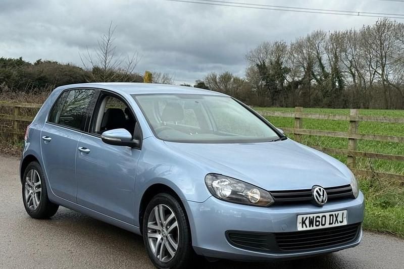 Used VW Golf VI 2011 Blue Hatchback