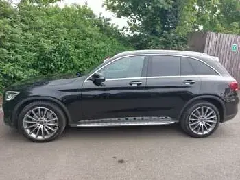 Used Mercedes GLC300 AMG Line Premium 245 HP (180 kW) 2021 Black SUV