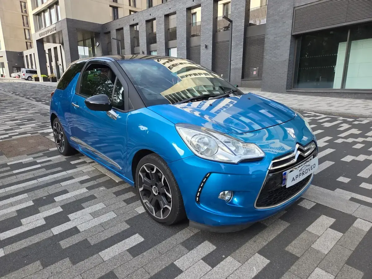Used Citroën DS3 110 HP (80 kW) 2011 Blue Hatchback