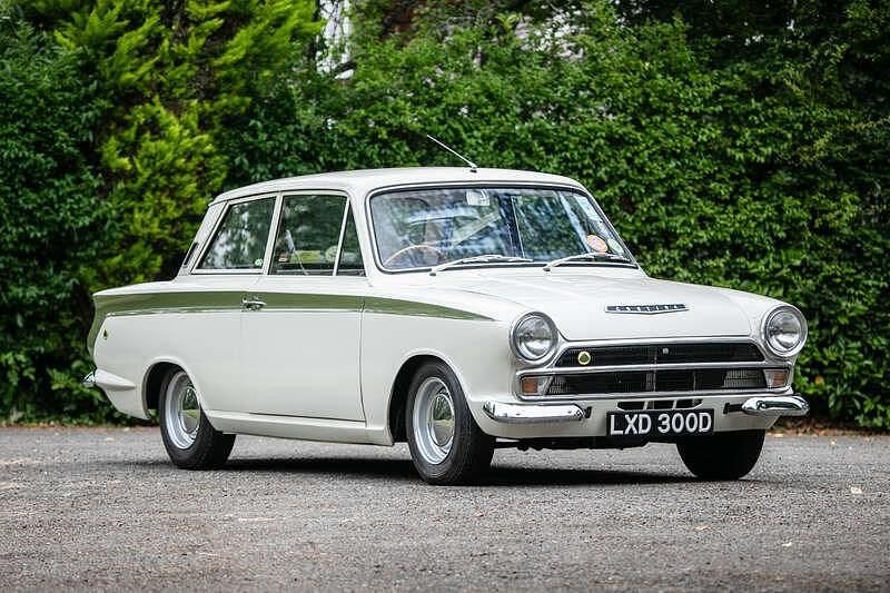 White/green Used 1966 Ford Cortina | £45,000 - Image 1/4