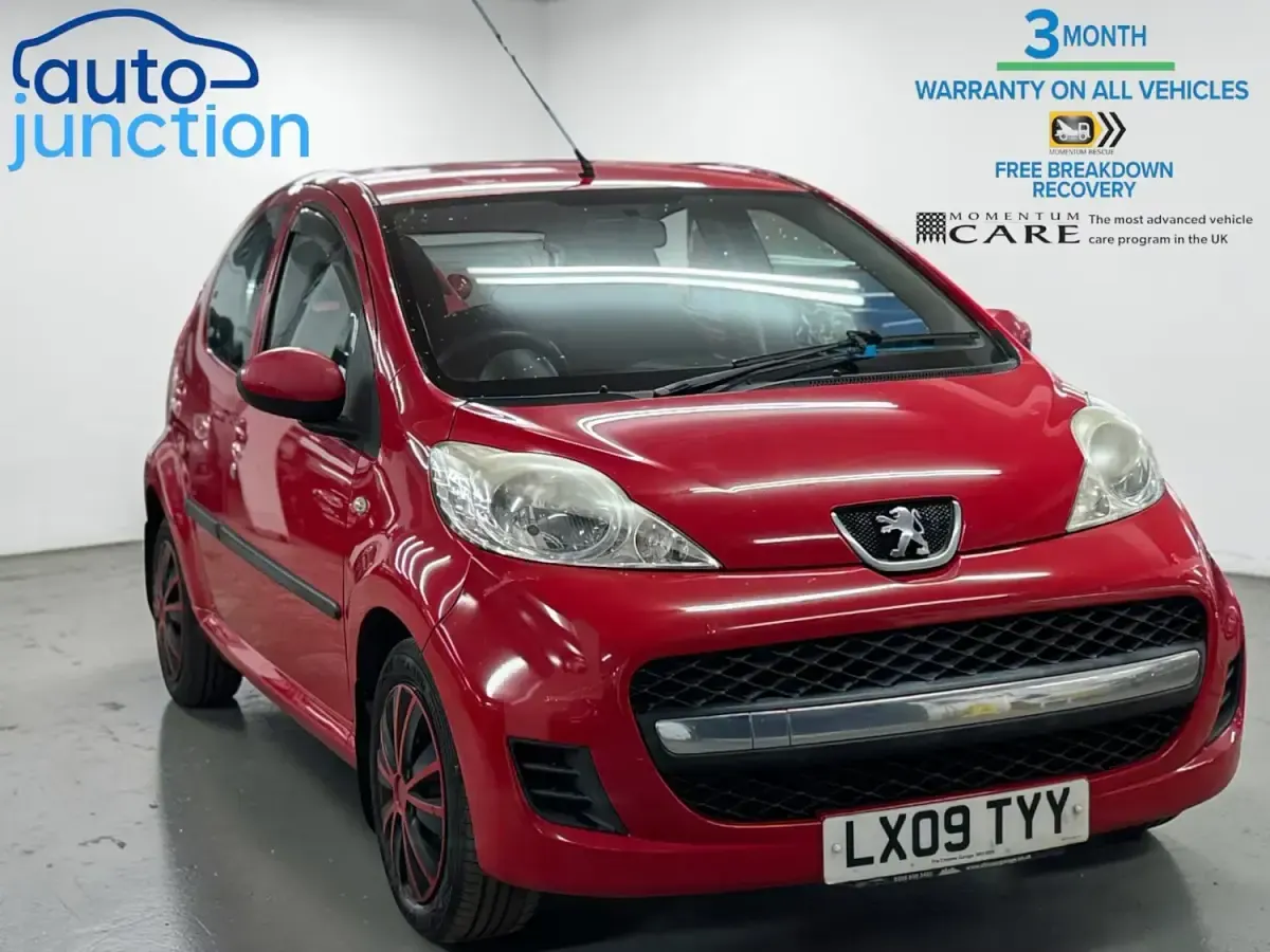 Second-hand Peugeot 107 2009 Roșu Hatchback