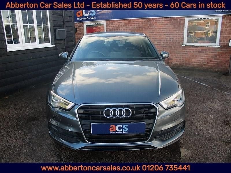 Used Audi A3 S-Line 150 HP (110 kW) 2015 Grey Sedan