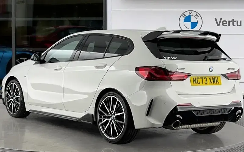 Used BMW M135 Shadowline 306 HP (225 kW) 2023 White Hatchback