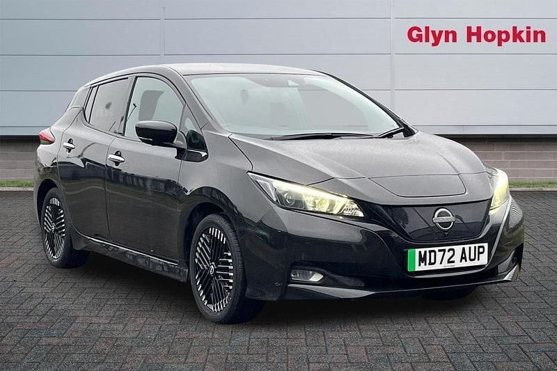 Used Nissan Leaf N-Connecta 110 kW (150 HP) 2022 Black Hatchback