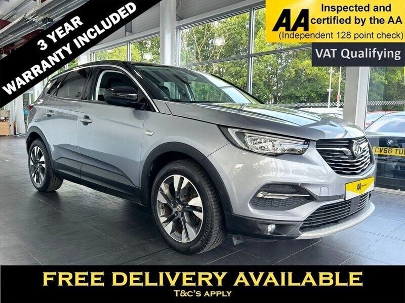 Grey Used 2020 Vauxhall Grandland X SRi SUV | £12,595 (Fair price) - Image 1/2