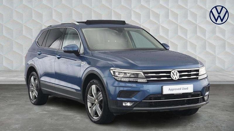 Blue Used 2018 VW Tiguan Allspace SEL SUV | £21,000 (Fair price) - Image 1/4
