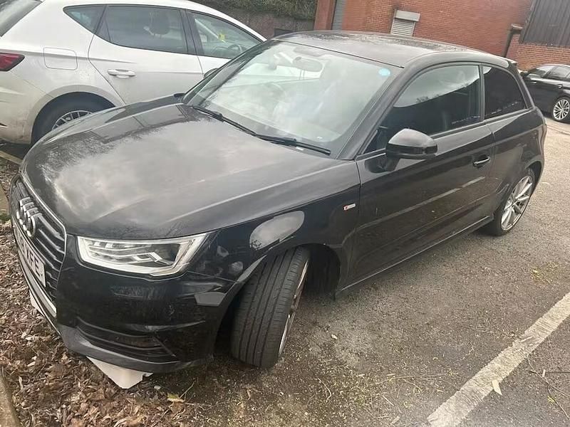 Used Audi A1 S-Line 125 HP (91 kW) 2018 Black Hatchback