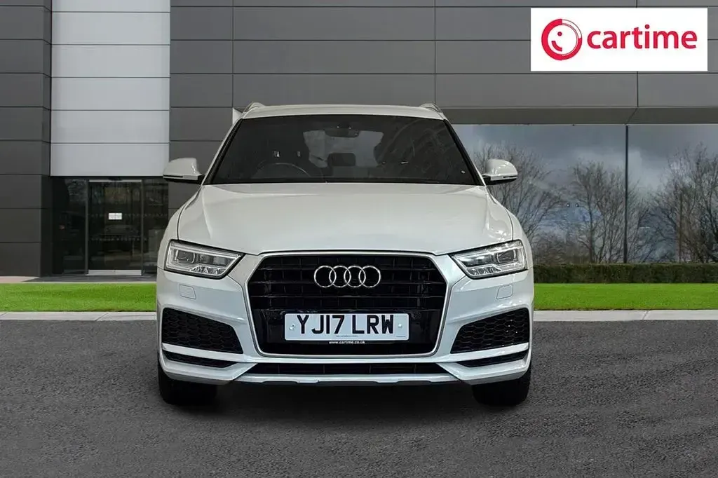 Used Audi Q3 S-Line 150 HP (110 kW) 2017 White SUV