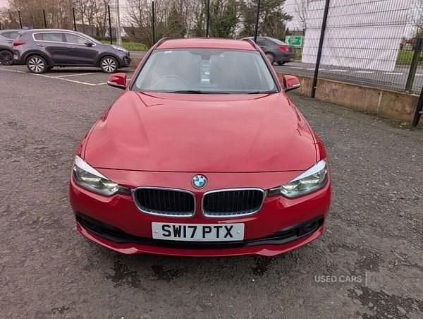 Used BMW 320 Comfort Edition 190 HP (139 kW) 2017 Red Estate