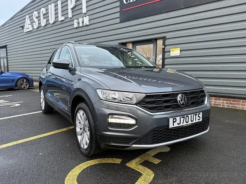 Gebraucht VW T-Roc SE 110 PS (80 kW) 2021 Grau SUV