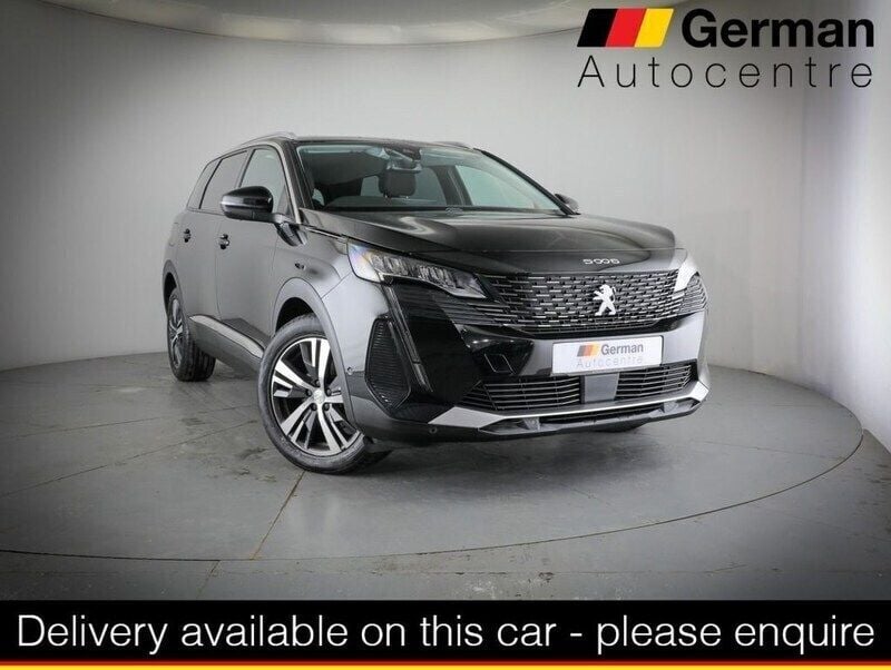 Black Used 2022 Peugeot 5008 Allure Premium MPV | £21,500 (Fair price) - Image 1/3