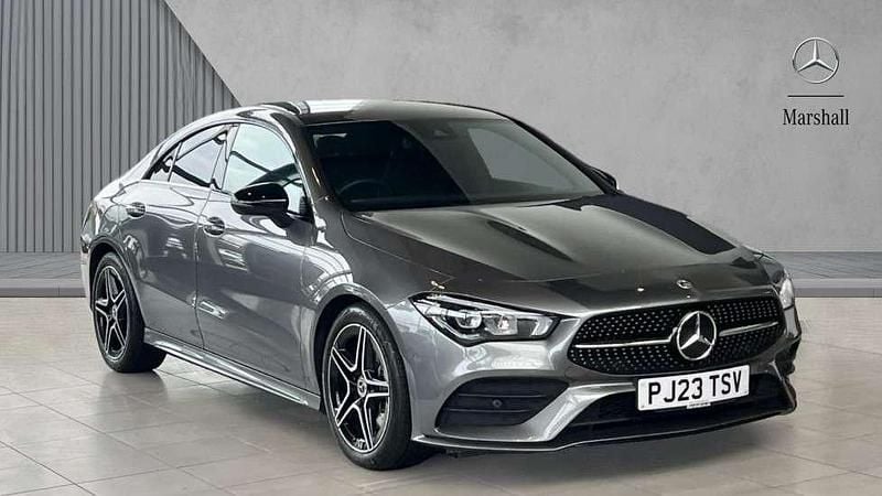 Grey Used 2023 Mercedes CLA200 Executive Coupe | £26,180 (Fair price) - Image 1/4