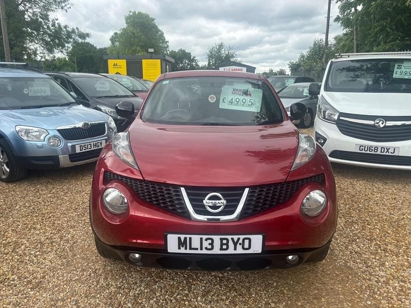 Used Nissan Juke N-TEC 2013 Red SUV