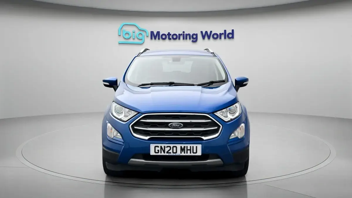 Used Ford Ecosport Titanium 125 HP (91 kW) 2020 Blue SUV