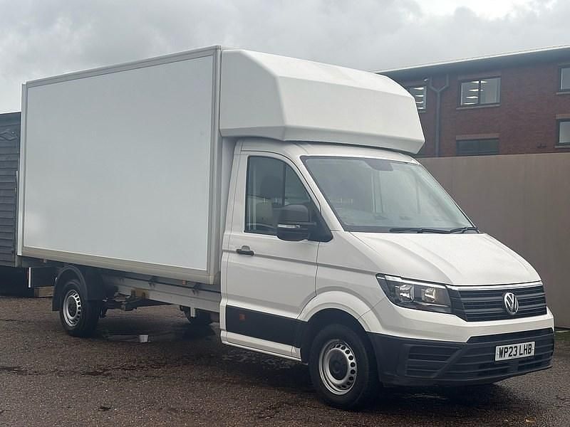 White Used 2023 VW Crafter Startline Van | £26,450 (Expensive) - Image 1/4