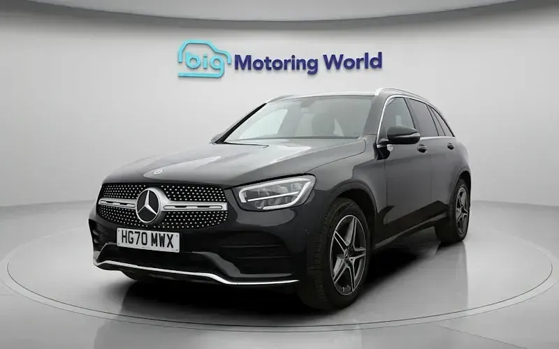Used Mercedes GLC220 AMG line 194 HP (142 kW) 2021 Black SUV