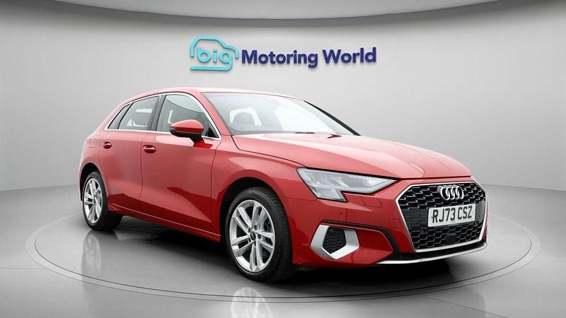 Used Audi A3 Sportback Sport 2023 Red Hatchback