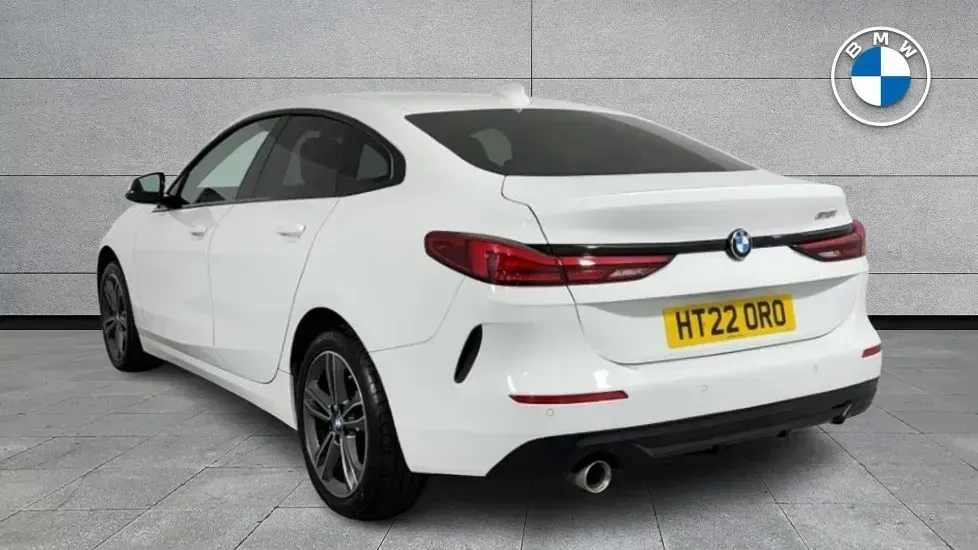 Used BMW 218 Gran Coupé Sport Line 134 HP (98 kW) 2022 White Coupe