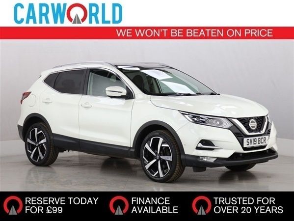 White Used 2019 Nissan Qashqai S SUV | £17,988 (Expensive) - Image 1/1