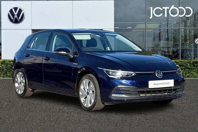 Blue Used 2020 VW Golf VIII Style Hatchback | £18,049 (Fair price) - Image 1/4
